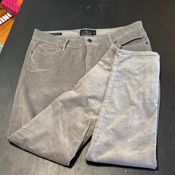 Lucky Brand Pants - Lucky Brand Gray Corduroy Pants